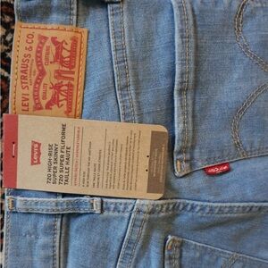 Levi's Light Blue Denim Jeans with Red Tab